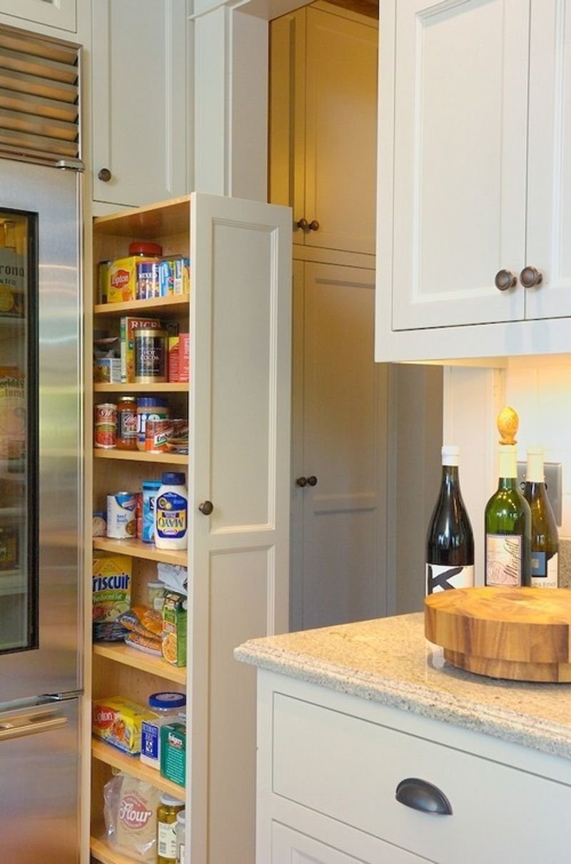Corner pantry кухонная кладовка