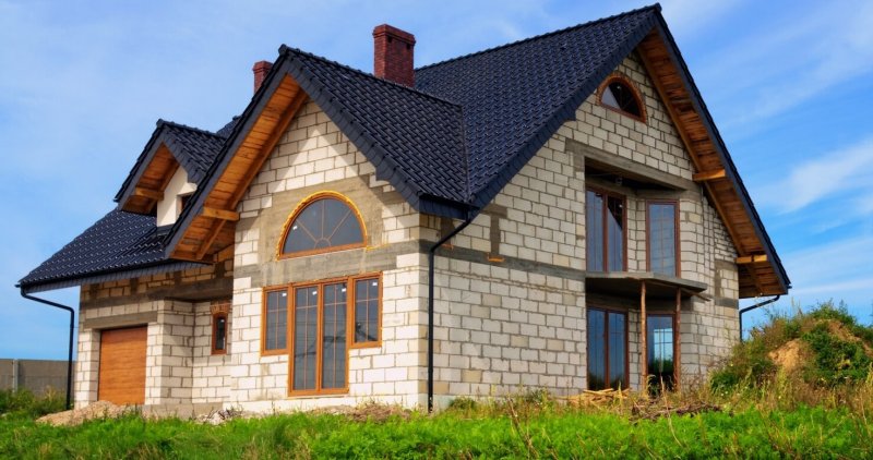 Строительство дома из пеноблоков