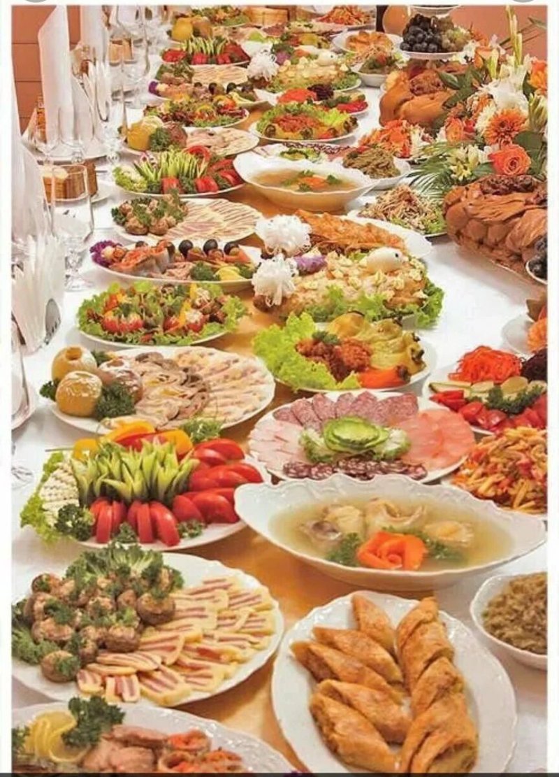 Праздничные столы
