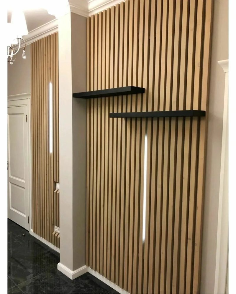 Мдф панель вертикальные рейки h2530