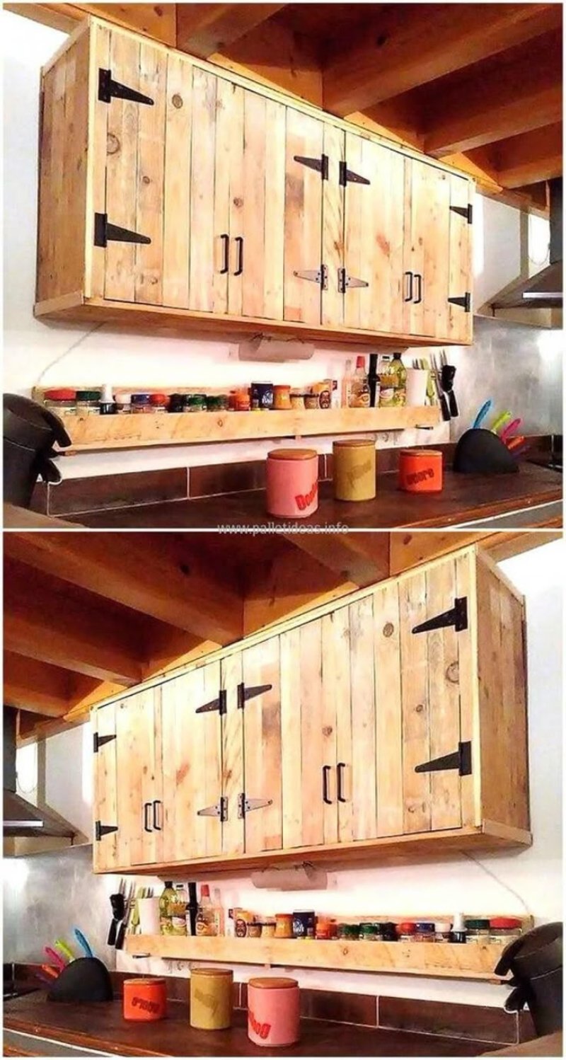 Кухня самодельная деревянная