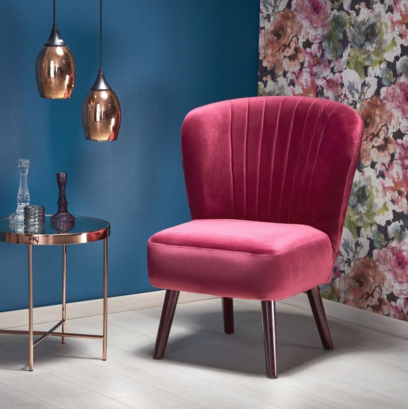 Кресло витио velvet pink