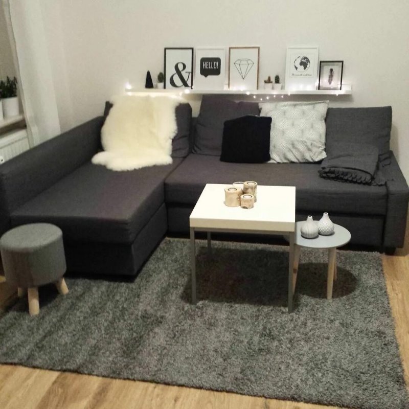 Угловой диван ikea фрихетэн