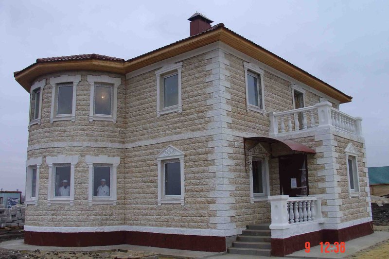 Дагестанский камень фасады домов