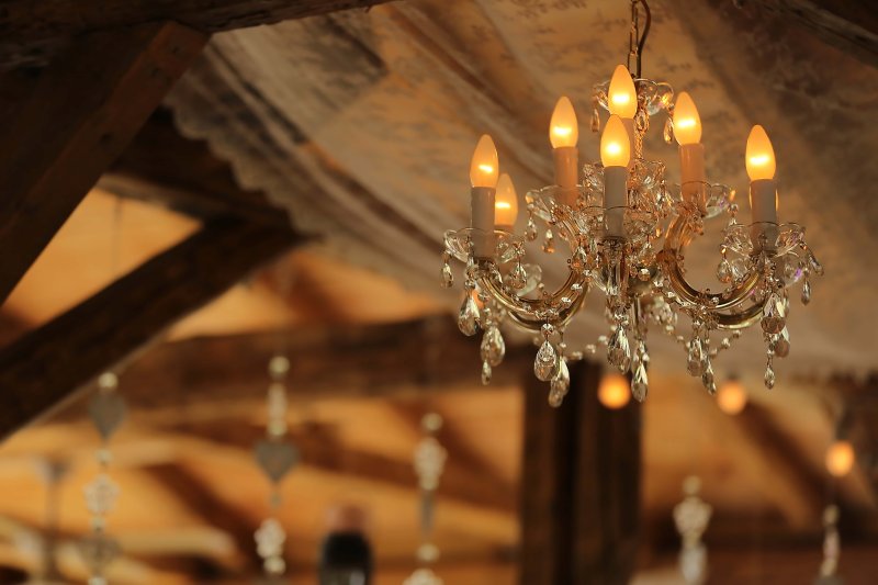 Crystal chandelier