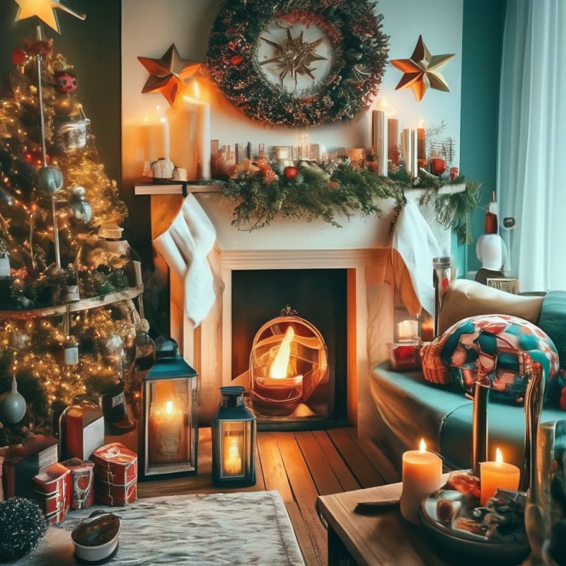 Новогодняя гостиная