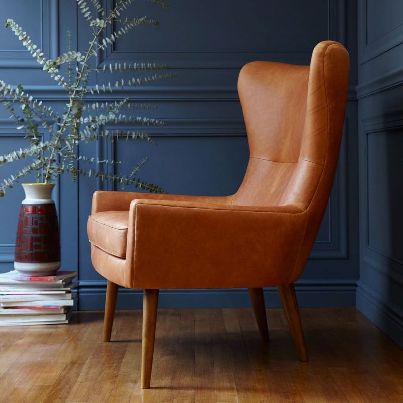 Кресло wingback chair