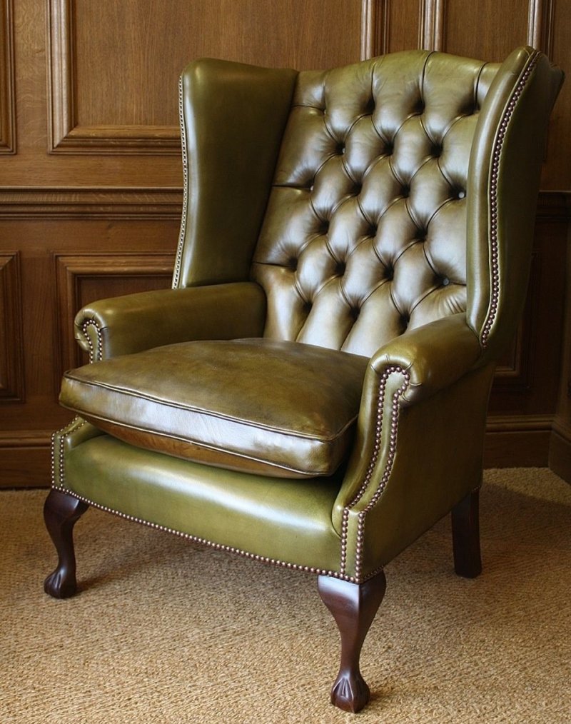 Кресло savoy leather chair