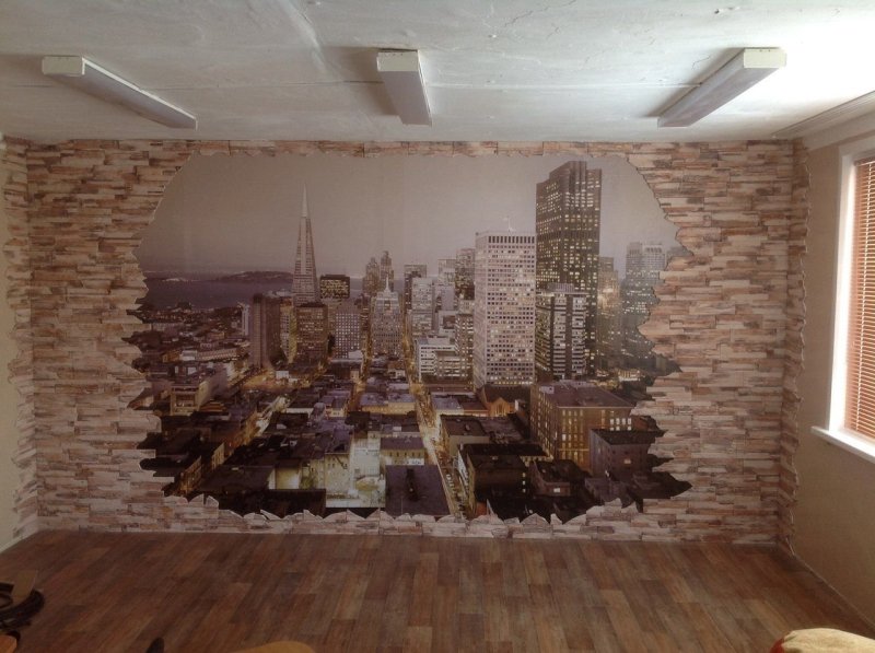 Декоративный камень в интерьере