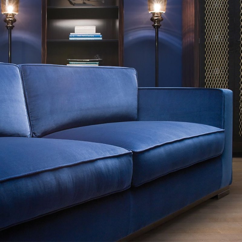 Диван этро velvet blue