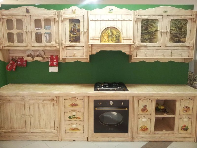 Кухонный гарнитур под старину