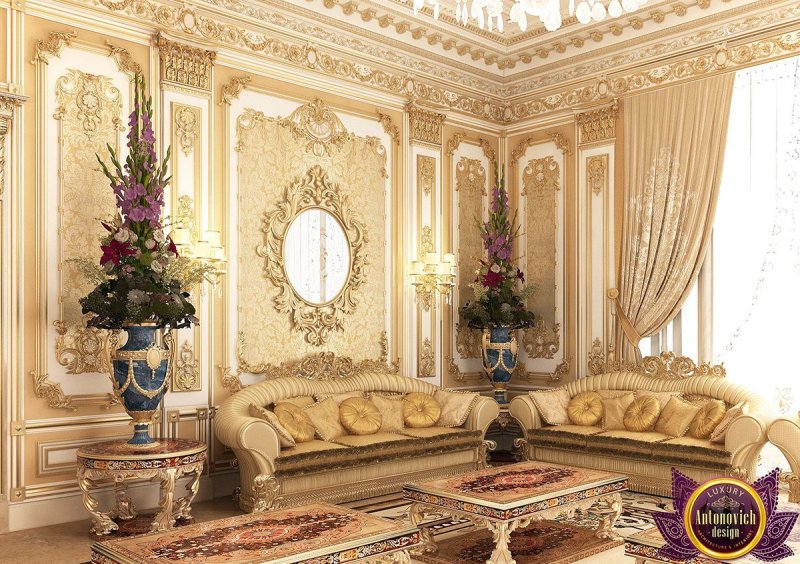 Luxury antonovich design гостиная