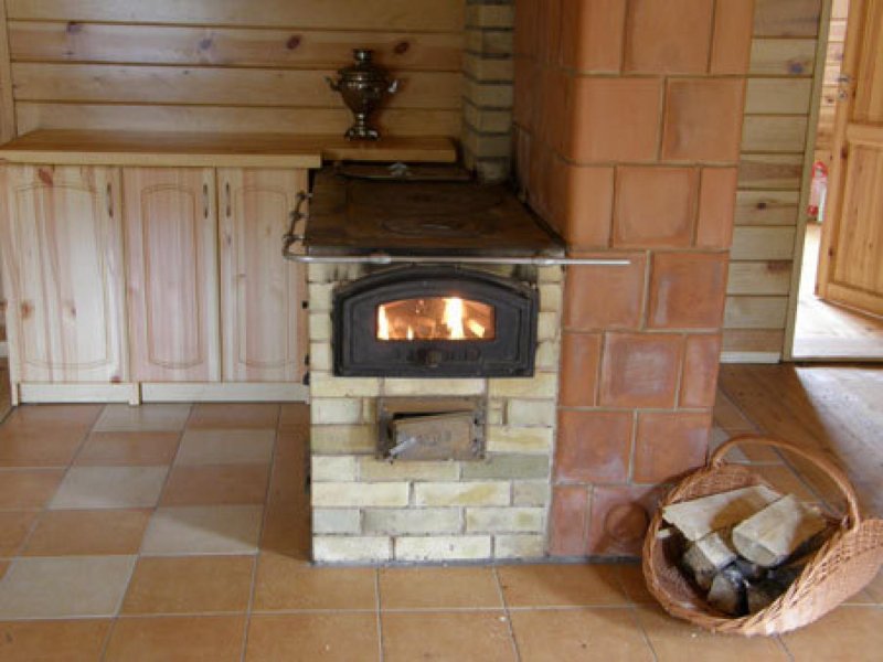 Кирпичная печь голландка