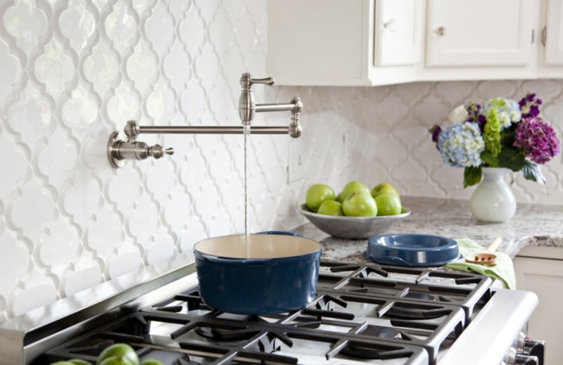 Плитка backsplash арабеск