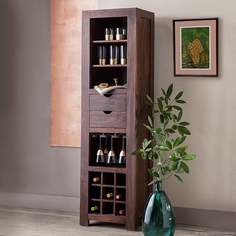 Винный шкаф oak wine cabinet 105gdt
