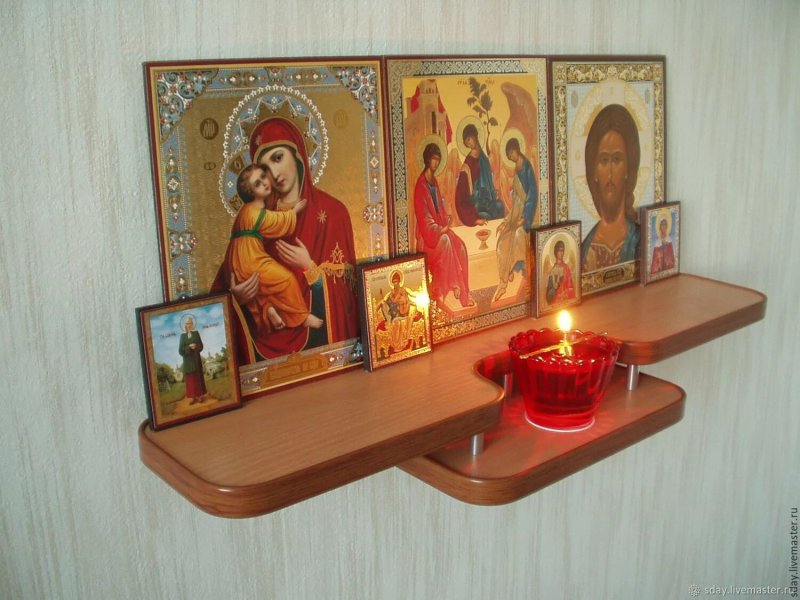 Полка для икон