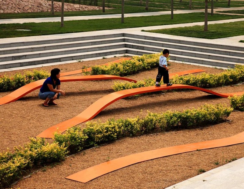 Tianjin qiaoyuan park by turenscape landscape architecture