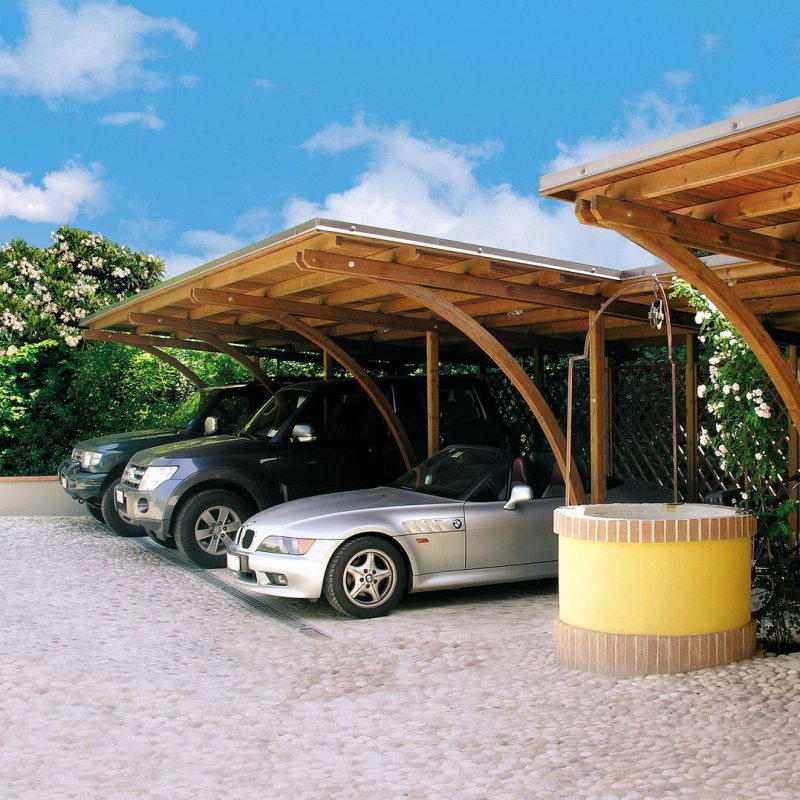 Павильон для автомобиля voeroka carport