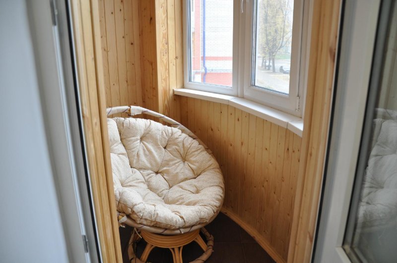 Кресло папасан в интерьере