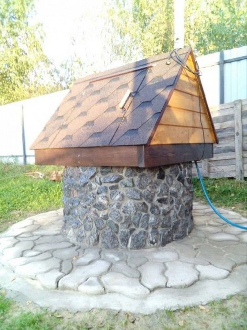 Отделка колодца
