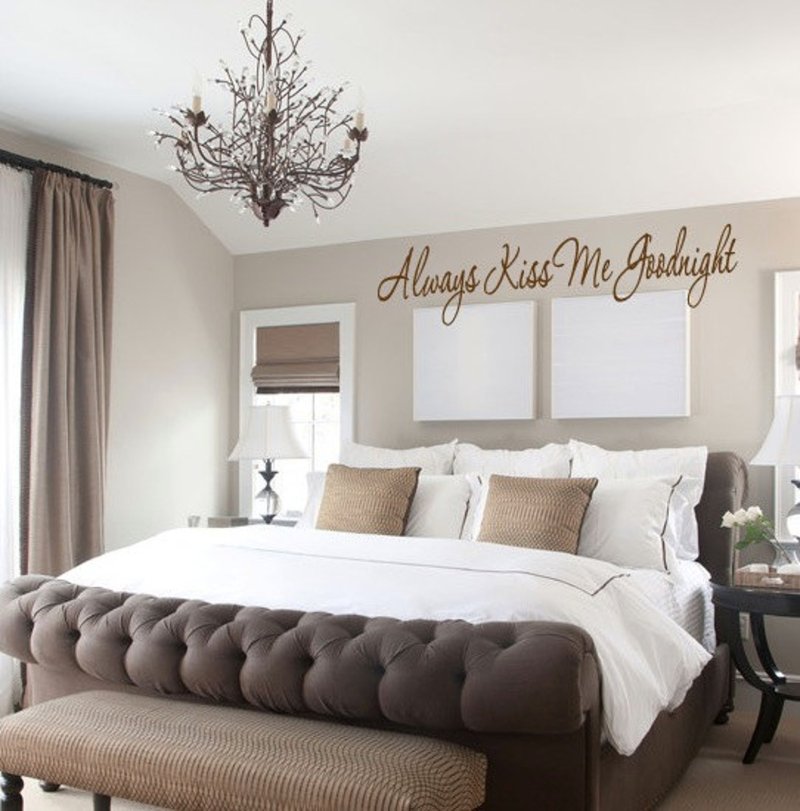 Кровать tufted headboard