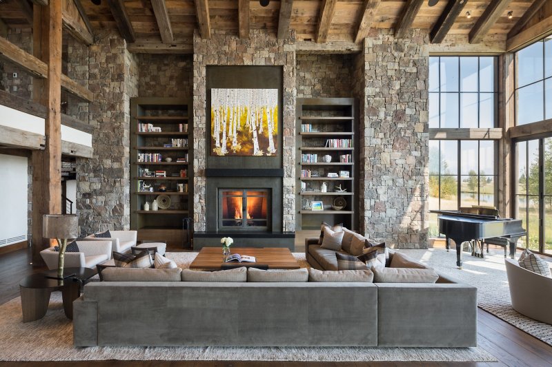 Rustic modern интерьер