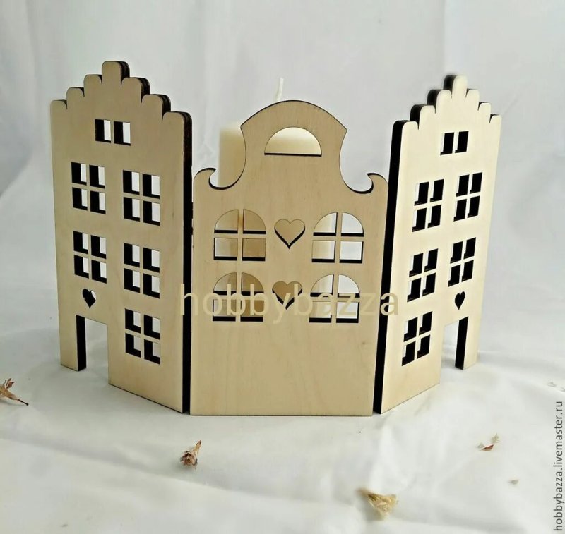 Голландские домики из фанеры