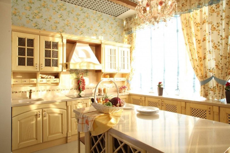 Дизайн кухни в стиле прованс