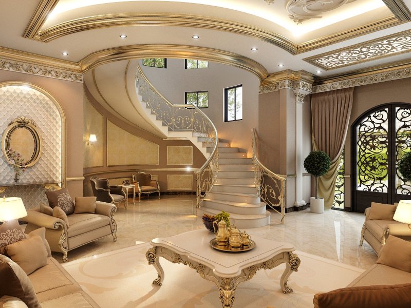 Luxury antonovich design лестница