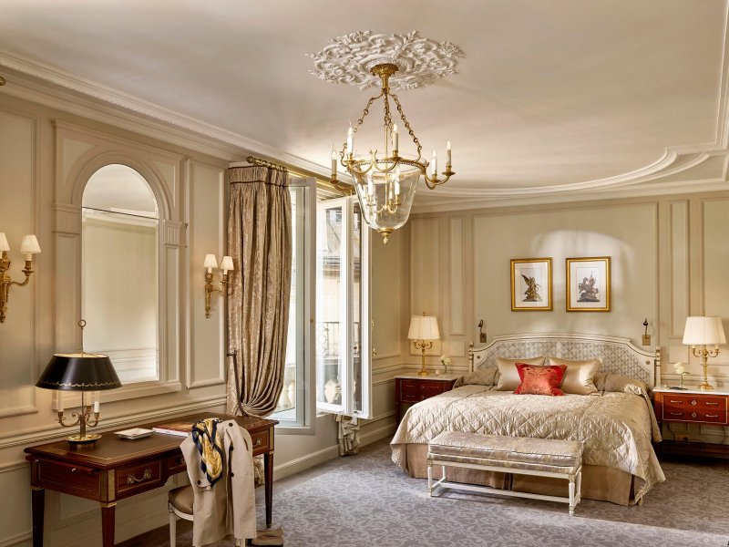 Отель le meurice в париже