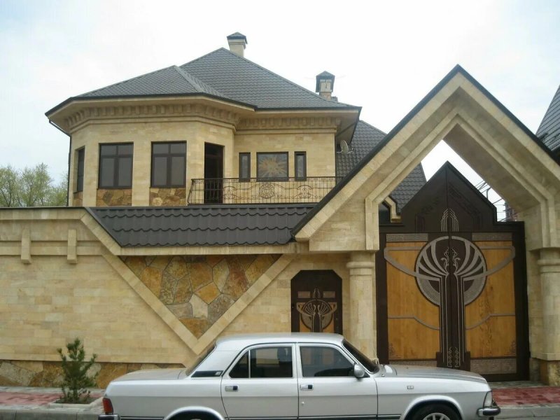 Дома из дагестанского камня