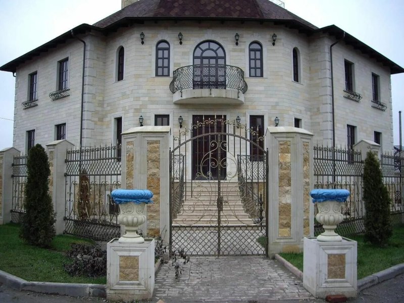 Дагестанский камень фасад