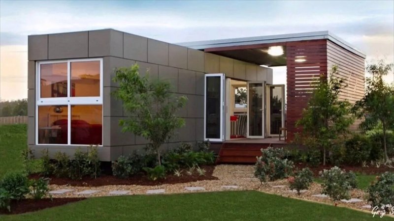 Модульный дом modular house