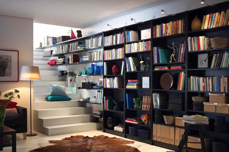 Home library design ideas