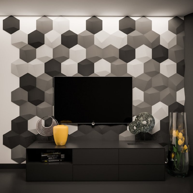 3d гипсовые панели deco line modern m48
