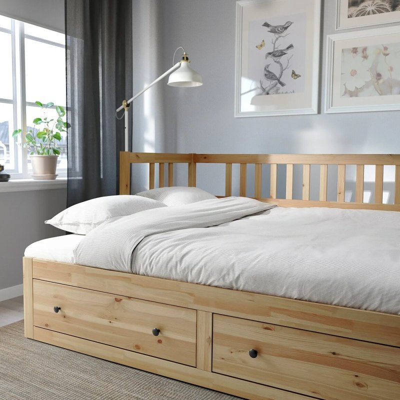 Кушетка кровать хемнэс ikea