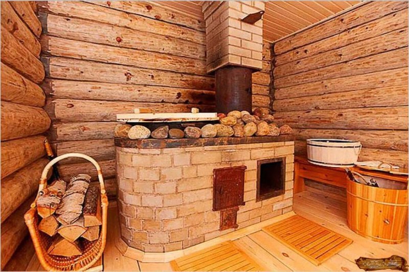 Кирпичные печи для бани на дровах
