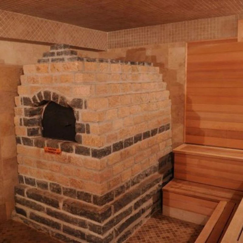 Банная печь из кирпича