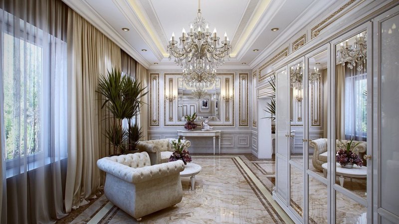 Интерьер в классическом стиле