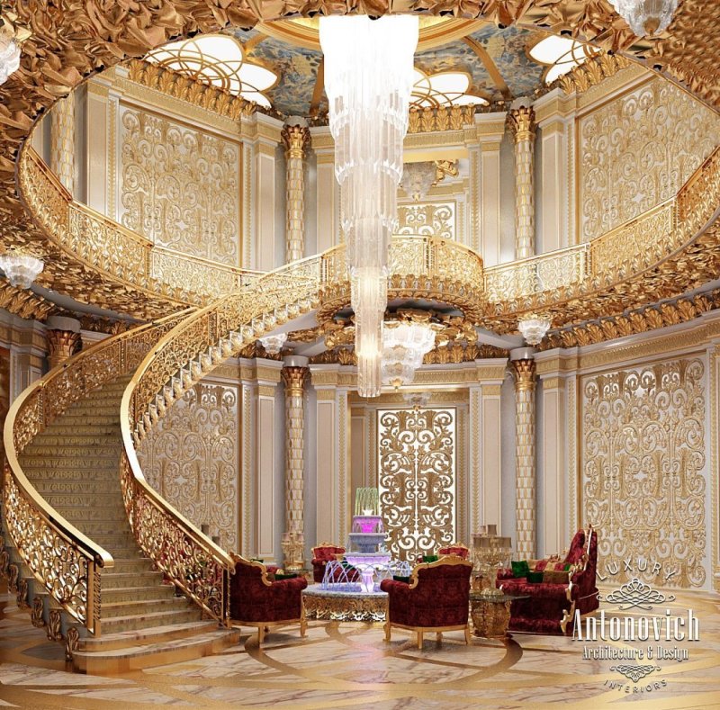 Luxury antonovich design лестница