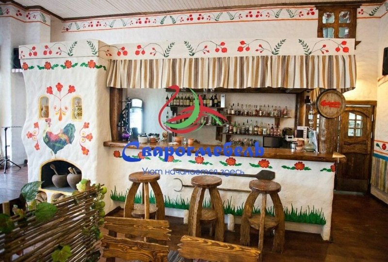 Кафе в русском стиле