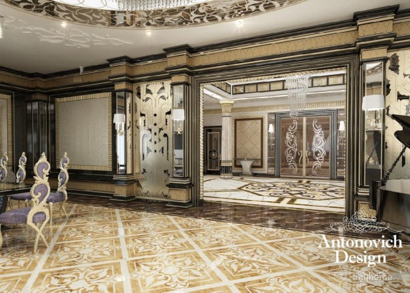 Роскошный дворец - luxury antonovich design