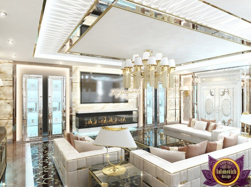 Luxury antonovich design гостиная