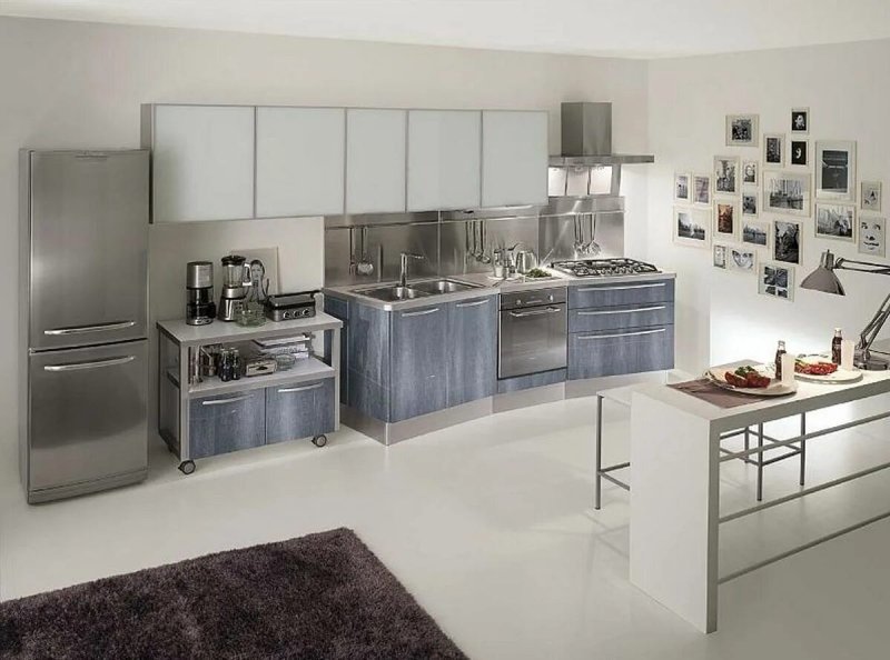 Кухня из нержавейки ikea