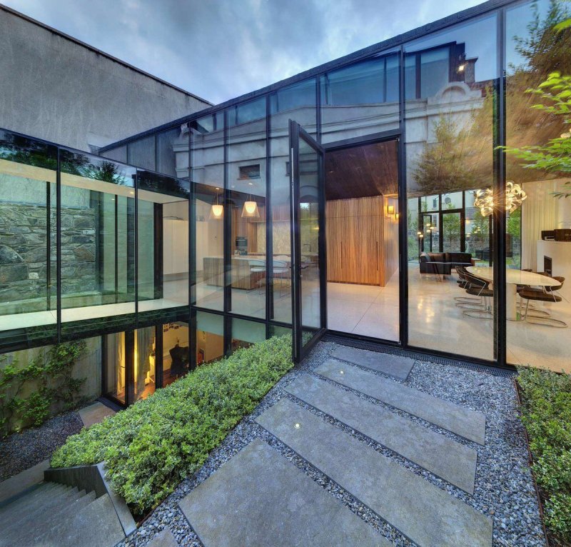 Glass house