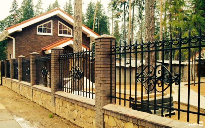 Кованые заборы