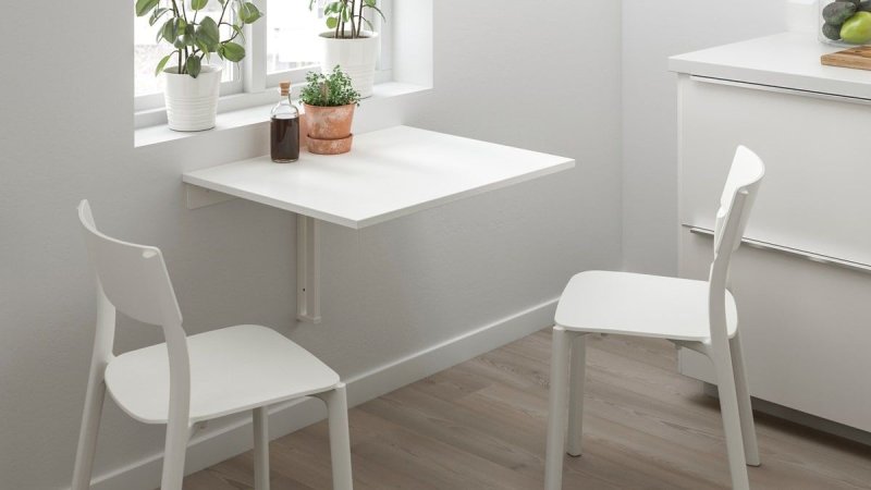 Откидной стол ikea норберг