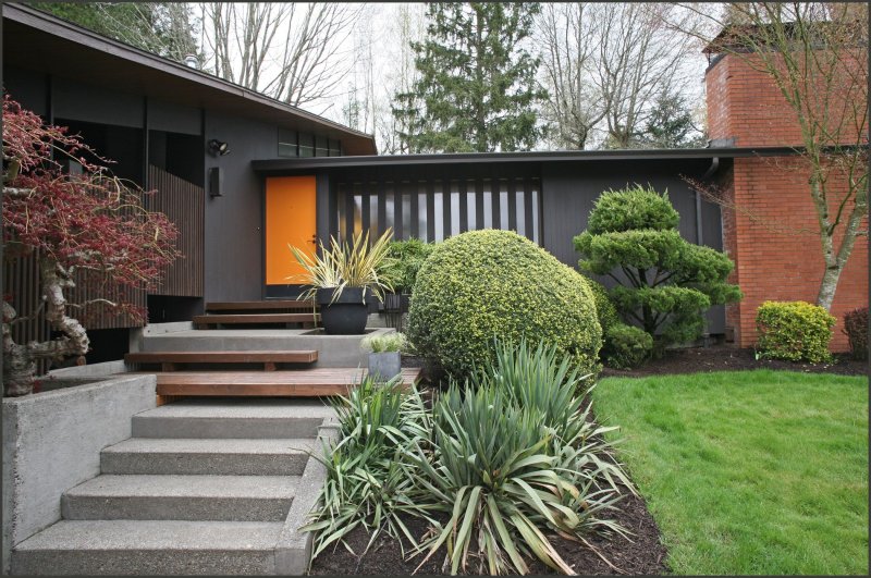 Mid century modern exterior