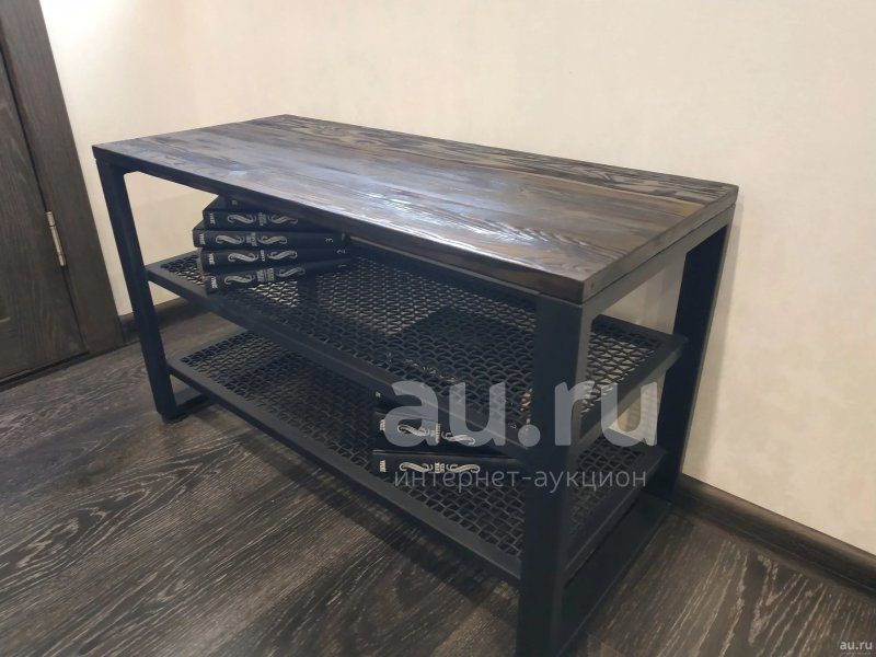 Обувница в стиле лофт