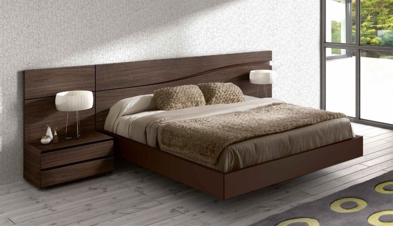 Design wood кровать модерн